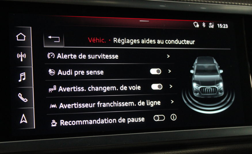 AUDI Q3 TFSI 190 QUATTRO STRONIC SLINE VIRTUAL KEYLESS CAMERA ATTACHE