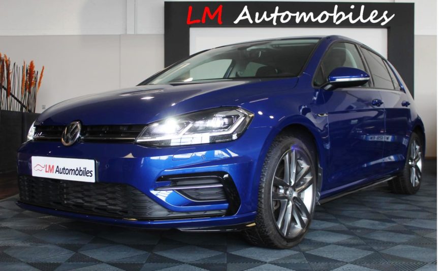 VOLKSWAGEN GOLF 7 RLINE 1.5L TSI 150 DSG ACC VIRTUAL BLEU LAPIZ